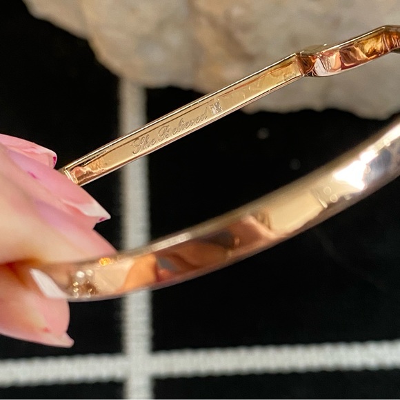 MONICA VINADER Signature Bangle - 18K vermeil rose gold - Picture 6 of 8